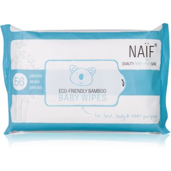 

Naif Baby & Kids вологі серветки для дітей від народження 56 кс
