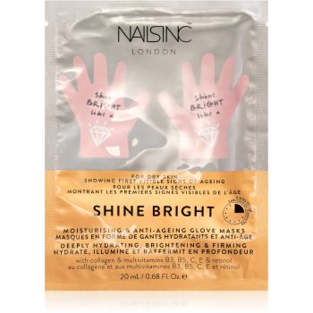 Nails inc. shine bright masca regeneratoare de maini