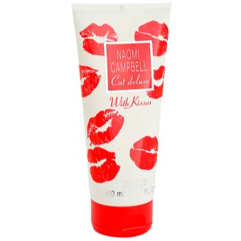 Naomi Campbell Cat Deluxe With Kisses gel de dus pentru femei 200 ml
