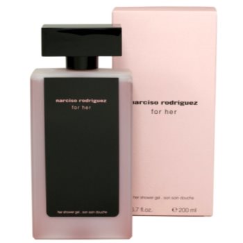 Fotografie Narciso Rodriguez For Her sprchový gel pro ženy 200 ml