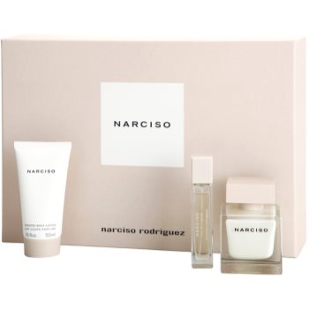 

Narciso Rodriguez Narciso подарунковий набір І Парфумована вода 50 ml + Парфумована вода 10 ml + Молочко для тіла 50 ml