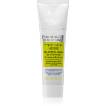 Natura siberica natural siberian 7 northern herbs pastă de dinți impotriva sangerarii gingiilor