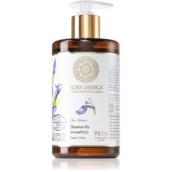 Natura siberica flora siberica siberian iris șampon pentru protecția părului vopsit