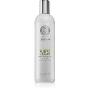 Natura siberica sibérie blanche white cedar conditioner pentru volum pentru toate tipurile de par