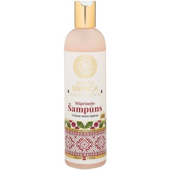 Natura siberica loves latvia sampon fortifiant pentru păr