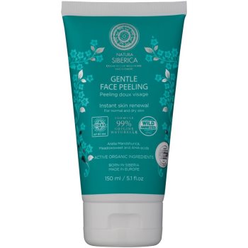 Natura siberica natural & organic crema delicata pentru exfoliere pentru piele normala si uscata