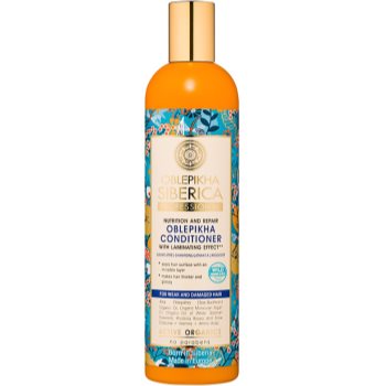 Natura Siberica Rakytník kondicionér pro slabé a poškozené vlasy 400 ml