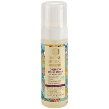 Natura siberica sea-bucktorn spuma patachina pentru volum maxim de par