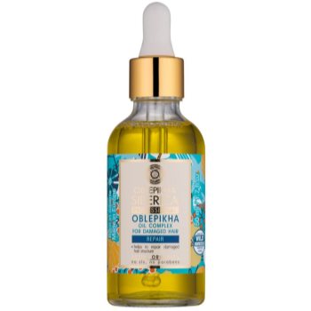 Natura Siberica Rakytník olej pro péči o poškozené vlasy 50 ml