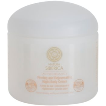 Natura Siberica Wild Herbs and Flowers zpevňující a omlazující noční krém na tělo 370 ml