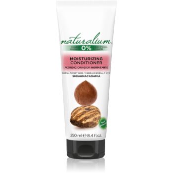 Naturalium nuts shea and macadamia balsam pentru par cu efect hidratant pentru par normal spre uscat
