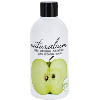 Naturalium fruit pleasure green apple sampon si balsam