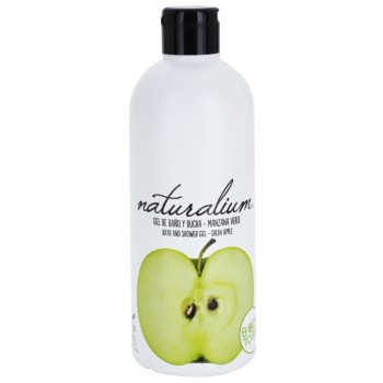 Naturalium fruit pleasure green apple gel de dus hranitor