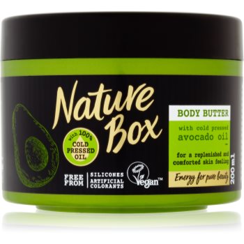 Nature box avocado unt pentru corp, hranitor