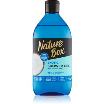 Nature Box Coconut gel de dus revigorant cu efect de hidratare poza