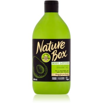 Nature box avocado lotiune de corp hranitoare