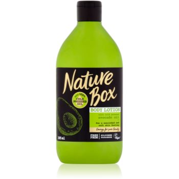 Nature Box Avocado lotiune de corp hranitoare