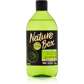 Nature Box Avocado gel calmant pentru dus imagine