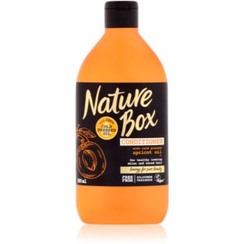 Nature box apricot balsam de îngrijire pentru luciu cu aspect sanatos