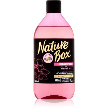 Nature box almond sampon pentru volum densitatea parului