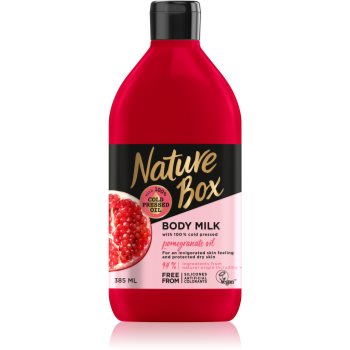 Nature Box Pomegranate lotiune de corp energizanta cu efect de hidratare