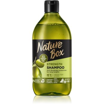 Nature Box Olive Oil sampon protector împotriva pãrului fragil poza