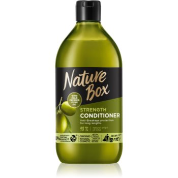 Nature box olive oil balsam protector împotriva părului fragil
