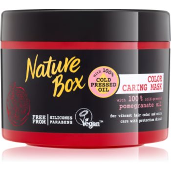 Nature Box Pomegranate mascã nutritivã ?i hidratantã pentru pãr pentru protec?ia culorii imagine