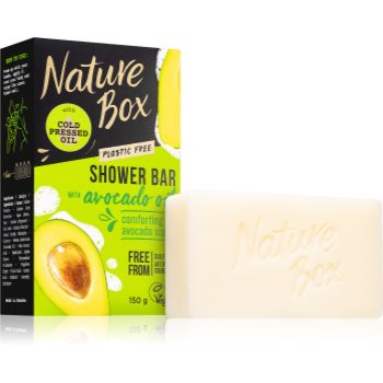 Nature box shower bar avocado oil sapun natural