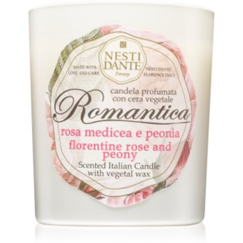 Nesti Dante Romantica Florentine Rose and Peony lumânare parfumată
