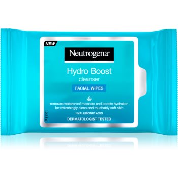 Neutrogena hydro boost® face servetele umede facial