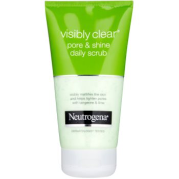 Neutrogena visibly clear pore & shine exfoliant facial pentru utilizarea de zi cu zi