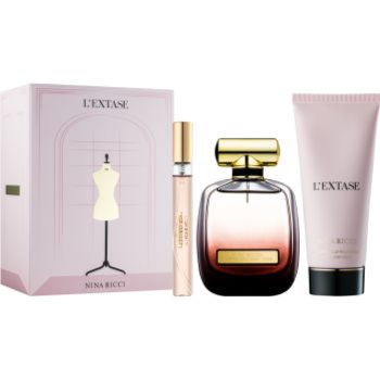 

Nina Ricci L’Extase подарунковий набір IV Парфумована вода 80 ml + Парфумована вода 10 ml + Молочко для тіла 100 ml
