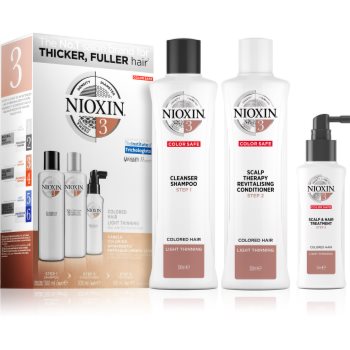 Nioxin system 3 set de cosmetice pentru păr vopsit