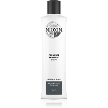 Nioxin system 2 cleanser shampoo sampon pentru curatare pentru par fin si normal
