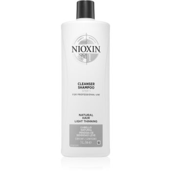 Nioxin system 1 cleanser shampoo sampon pentru curatare pentru par fin si normal
