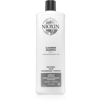 Nioxin system 2 sampon pentru curatare pentru par fin si normal