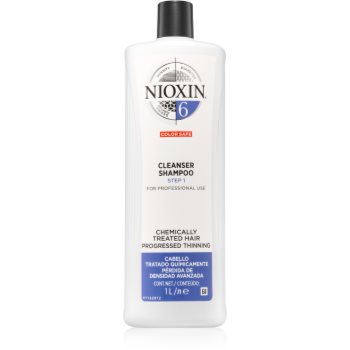 Nioxin system 6 sampon pentru curatare pentru parul tratat chimic