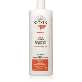 Nioxin system 4 color safe scalp therapy revitalizing conditioner balsam profund hrănitor pentru par vopsit si deteriorat