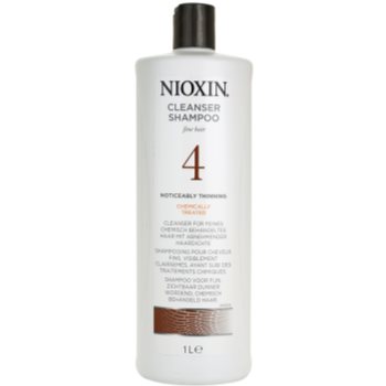 

Nioxin System 4 шампунь для рідкого, слабкого та пошкодженого хімічним впливом волосся 1000 мл