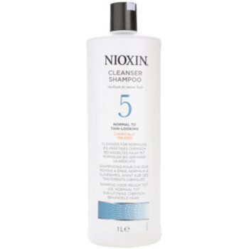 

Nioxin System 5 очищуючий шампунь для нормального, грубого та хімічно пошкодженого волосся з тенденцією до випадіння 1000 мл