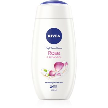 Nivea rose & almond oil gel de dus delicat