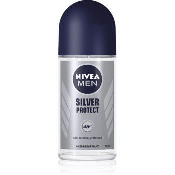 Nivea Men Silver Protect antiperspirant roll-on pentru barbati poza
