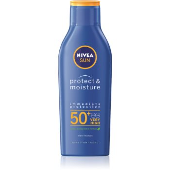Nivea Sun Protect & Moisture lotiune hidratanta SPF 50+ poza