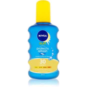 Nivea sun protect & refresh spray pentru bronzat spf 30