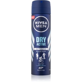 Nivea men dry active spray anti-perspirant