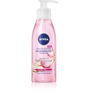 Nivea cleansing oil nourishing macadamia ulei de curatare hranitor ten uscat