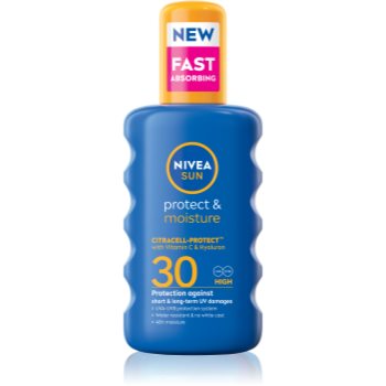 Nivea sun protect & moisture spray autobronzant hidratant