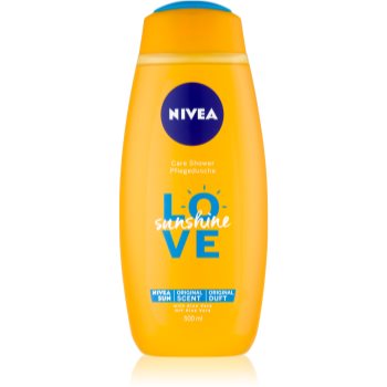 Nivea Love Sunshine gel de dus revigorant cu aloe vera