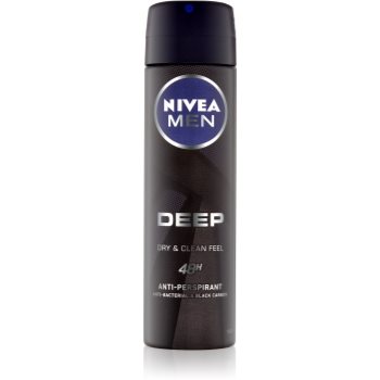 Nivea Men Deep spray anti-perspirant 48 de ore poza